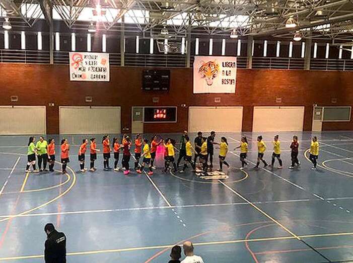 Momentos previos al partido de este domingo (Foto TA)